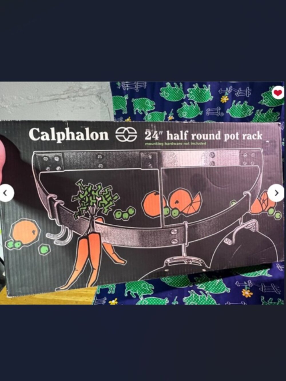 CALPHALON 24" HALF ROUND HANGING POT RACK - Picture 14 of 16